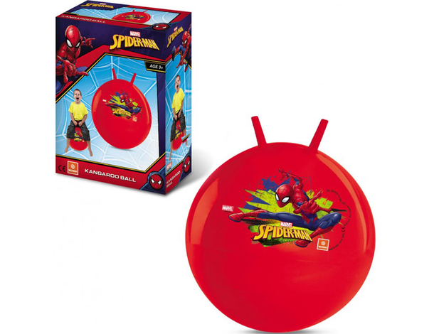 Palla per Saltare Spiderman Ultimate Marvel – Gonfiabile con Maniglie,...