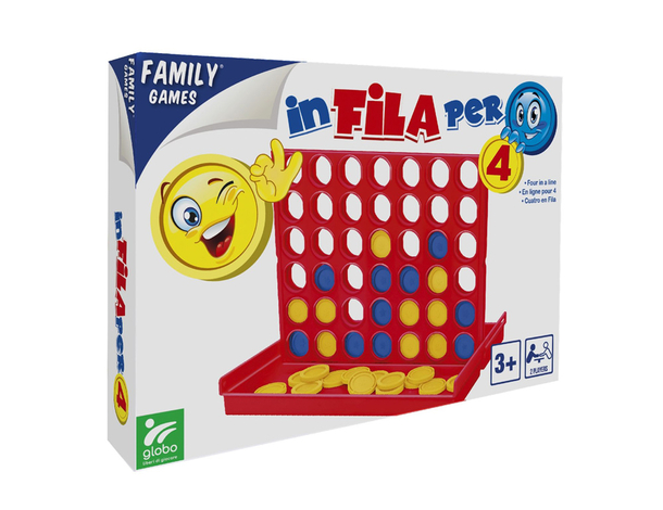 In fila per 4 Maxi – Gioco Strategico per Bambini e Adulti, Perfetto per...