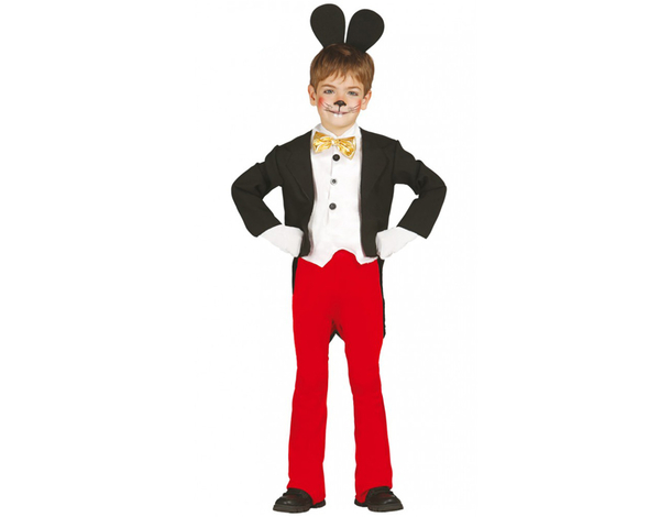 Costume da Mickey Mouse per bambini con giacca, pantaloni, orecchie e...