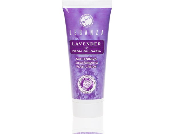 Crema piedi ammorbidente e deodorante "Leganza Lavander" con olio di cocco...