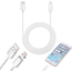 Cavo Ricarica Lightning Magnetico Caricatore Compatibile Apple Connettore 1m