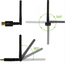Chiavetta usb adattatore antenna ricevitore segnale wireless WIFI 300Mbps