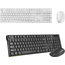 Kit Mouse e Tastiera Wireless 2.4GHZ USB PC Computer Wi-Fi Keyboard Senza Fili