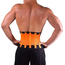 Fascia Modellante Arancione Snellente Doppio Strappo con Stecche Fitness Sport