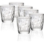 6x Bicchieri da Acqua Mod. Diamond 30.5cl Bicchiere in Vetro Trasparente