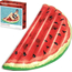 Materassino Gonfiabile Forma Anguria Mare e Piscina 174x89cm Bambini Gioco