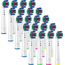 20x Testine di Ricambio Spazzolino Elettrico Compatibile Braun ORAL B YE-18A
