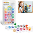 Set per Pittura Disegno con Tempere Colorate da 14 Colori Bambini Scuola Pittura