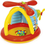 Piscina Elicottero Gioco Gonfiabile per Bambini con Palline e Animali