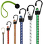 Kit da 18 Pezzi Corda Fune Elastica Resistente Portapacchi con Ganci Trasporti