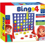 Fai Quattro in Linea Gioco da Tavolo di Società Bingo per Bambini da 6 anni +