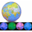 Mappamondo Elettrico Girevole Rotante Luminoso Casa Ufficio Globo Terra Gioco