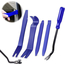 Kit 5 Leve Smontaggio Interni Auto Professionali Antigraffio Portiere Casse Blu