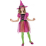 Costume Carnevale strega Superstar travestimento bambina 3-9 anni halloween...