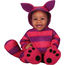 Costume Carnevale Stregatto gatto Cheshire travestimento neonato 12-24 mesi...