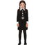 Costume Carnevale Mercoledì Addams horror con cinta per bambina 3-16 anni...