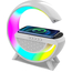 Lampada LED RGB con Ricarica Wireless Bluetooth Speaker Ricaricabile Radio FM