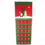 Calendario Avvento di Natale Feltro con 24 Tasche Decorazioni Natalizie 33x90cm