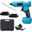 Pistola Incollatrice Colla a Caldo Due Batterie Litio 48V Kit Termocollante