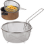 Cestello per Friggere Cesto Friggitrice Fritture Cucina in Acciaio Griglia...