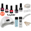Kit unghie smalto gel semipermanente cleaner pads Lampada LED / UV La Jolie