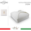 10x Scatole Porta Torte in Cartone Economiche Quadrate Bianco Varie Misure...