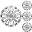 Set 4 Copricerchi Copri ruota Coppa Borchie Auto Avalone 13/14/15/16 Pollici...