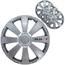 Set 4 Copricerchi Universali Coppe Copriruota Borchie RS-T 13"/14"/15"/16" (14")