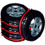 Set 4 Borse Pneumatici 17" a 20" Copriruota Gomme Garage Portaruota Scorta Auto