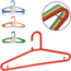 20 Grucce Appendiabiti Barra Pantaloni Plastica Forte Stampelle Vari Colori