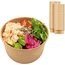 50 Insalatiere in Cartoncino Kraft Contenitore di Carta 500 cc Ciotole Poke