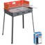 Griglia barbecue carbonella portatile MEGA picnic campeggio fornello fornacetta