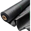 Telo pacciamatura nero antiradice antialga per erbacce orto agritela 1x100 mt