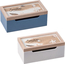 Scatola porta bustine the infusi in legno tema marino cofanetto 26x14x11 cm