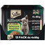 Sheba in Salsa Cibo per Gatti con pollo e salmone per cuccioli Kitten 52x85 g