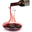 Decanter vino rosso caraffa vetro collo Rotondo cilindrico Sommelier 1,5 LITRI