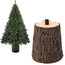 Base Tronco Effetto Legno: Eleganza e Stabilità per il Tuo Albero di Natale,...