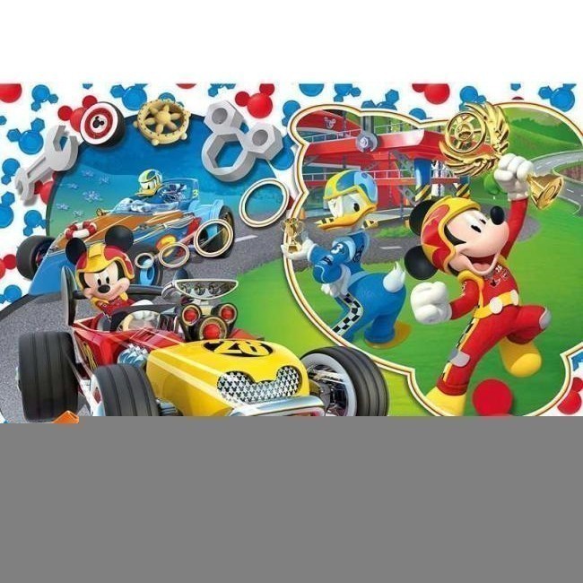 Puzzle 30 pezzi- Maxi - Disney Mickey and the Roadster Racers Clementoni...