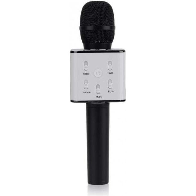 Microfono Wireless Bluetooth Cassa Integrata Echo Batteria Karaoke...