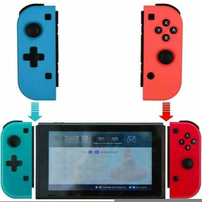 Controller Joy-Con Nintendo Switch Game Pad Console Joystick Destro Sinistro...