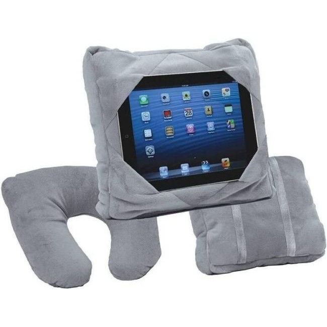 Cuscino Da Viaggio Tablet iPad 3 in 1 Trasformabile Pillow Poggiatesta Auto...