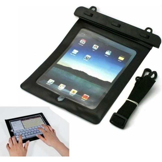 Custodia Cover Tablet Impermeabile 11.5 Pollici Touch Subacquea Mare Spiaggia...