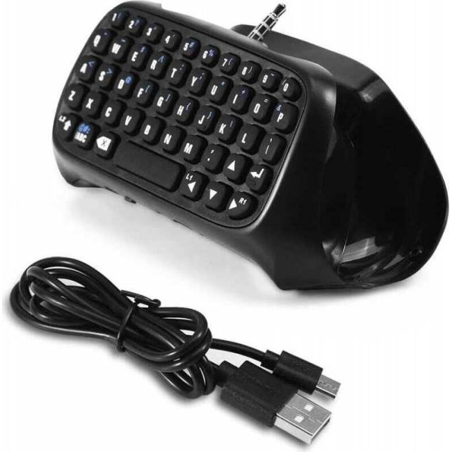 Playstation PS4 Keyboard Bluetooth Joystick Tastiera Mini Wireless Controller...