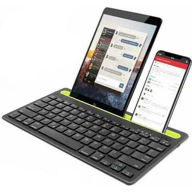 Tastiera Bluetooth Per Smartphone Tablet Supporto Senza Fili Ricaricabile Q-812