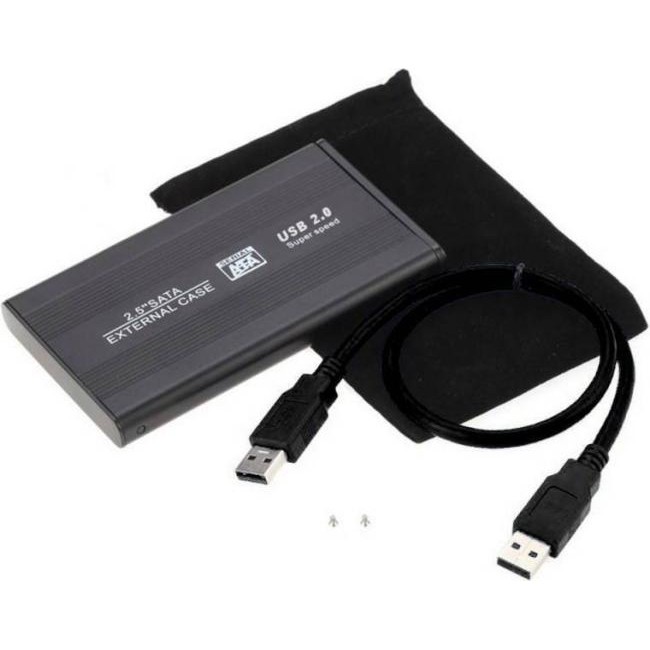 Case USB 2.0 Hard Disk 3,5 Sata Alluminio Protezione Cavo HHD Windows Mac 5