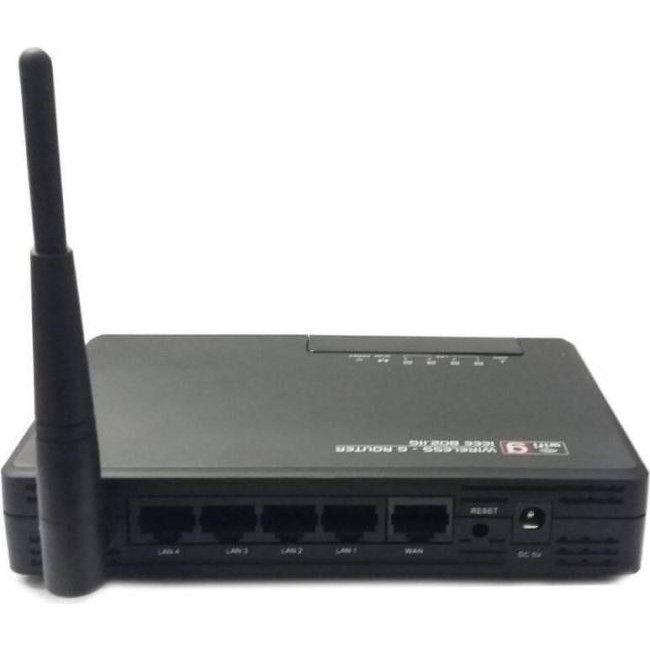 Router Internet Wireless Wi-Fi 4 Ethernet 802.11b/g LAN ADSL WAN UPnP WPA-PSK...