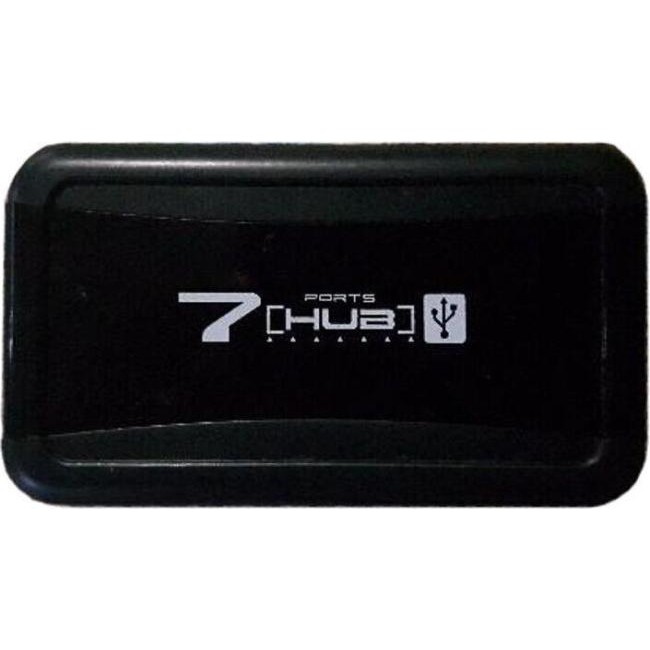 Hub 7 Porte USB Alimentato Porta Chiavetta Pennetta LED Moltiplicatore