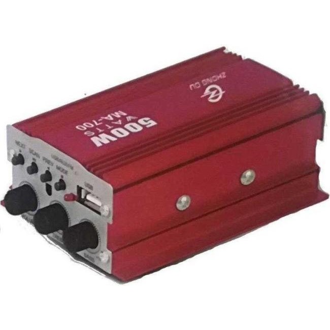 Mini Amplificatore Stereo Audio 12V FM Lettore MP3 USB MA-700 Auto Veicoli Casa