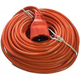 Cavo Prolunga Corrente Elettrica Giardino Esterni Schuko 25 Metri - Arancione...