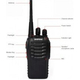 2x Ricetrasmittente Baofeng BF-888S PMR Radio UHF 400-470 MHz Walkie Talkie...